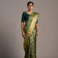Moss Green Kanjivaram - Vinay Vastralay