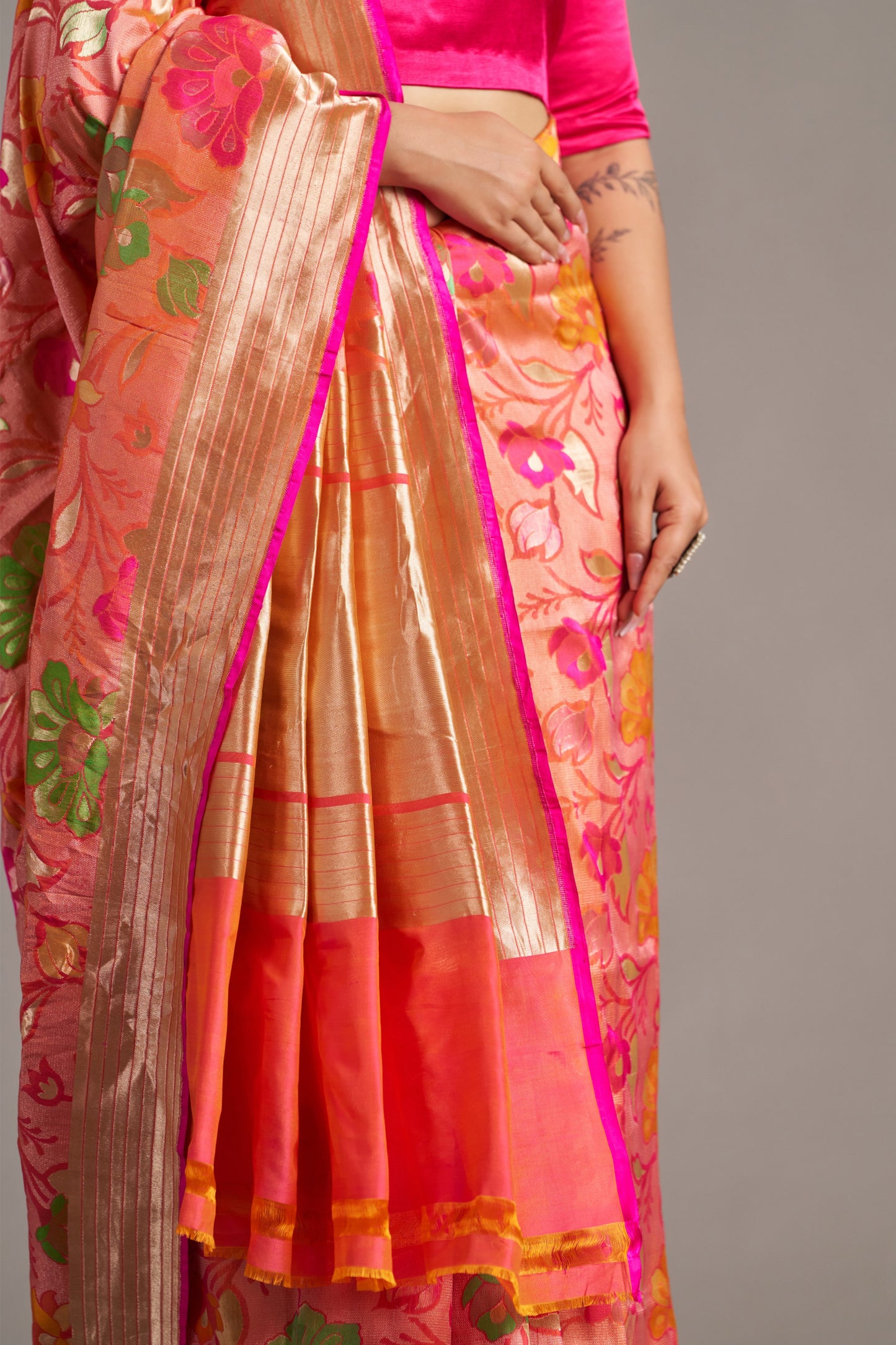 Floral Banarasi – Vinay Vastralay