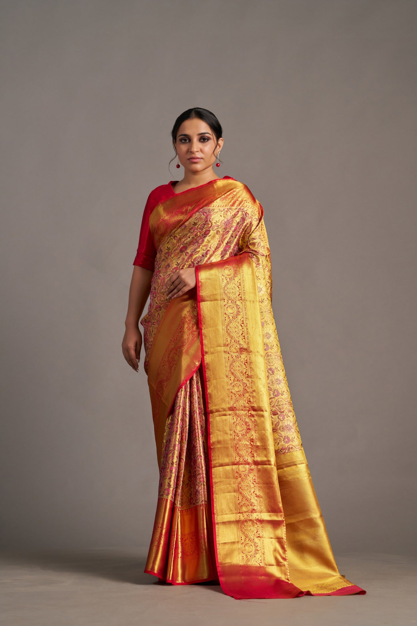 Tissue Kanjivaram - Vinay Vastralay