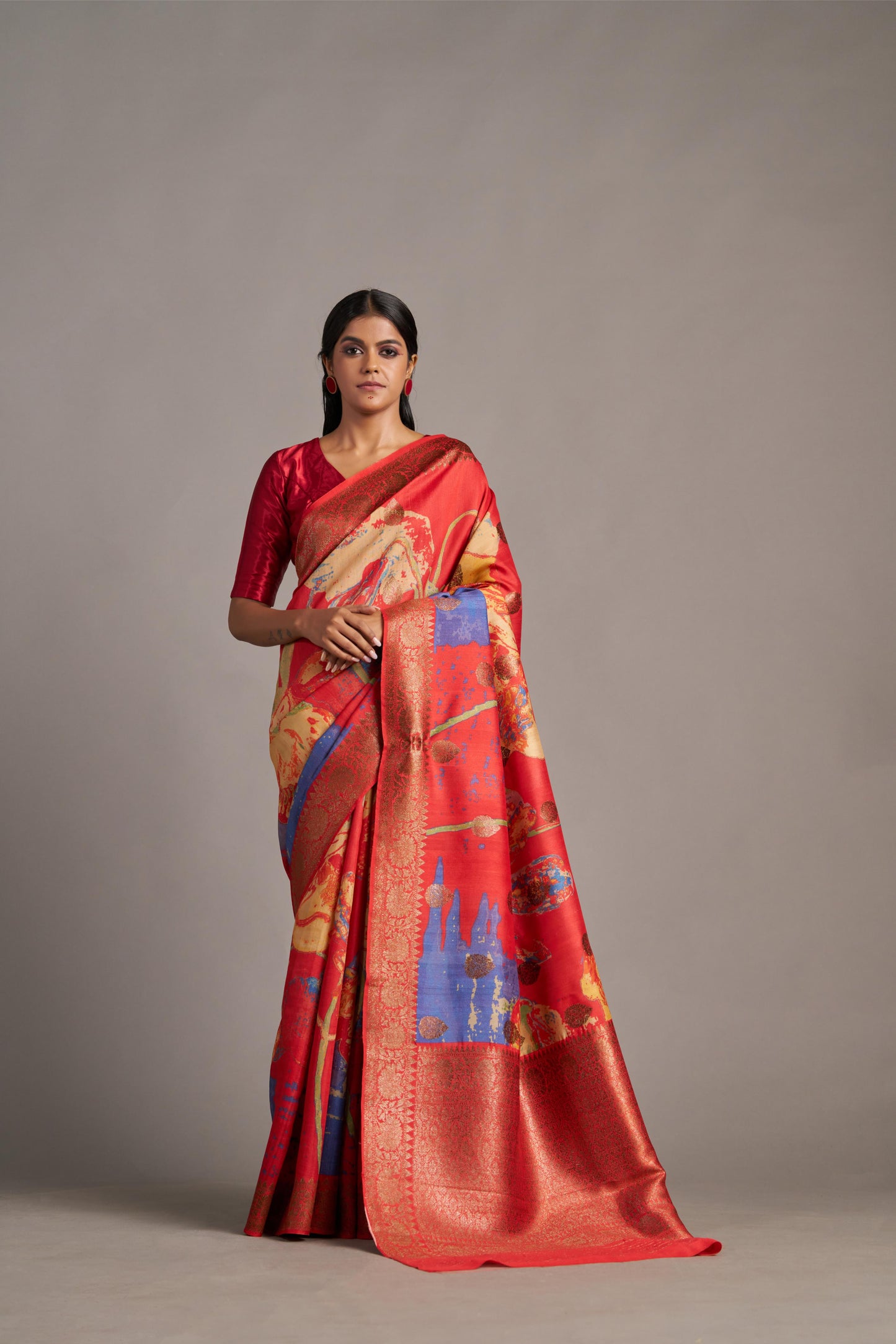 Red Tussar – Vinay Vastralay