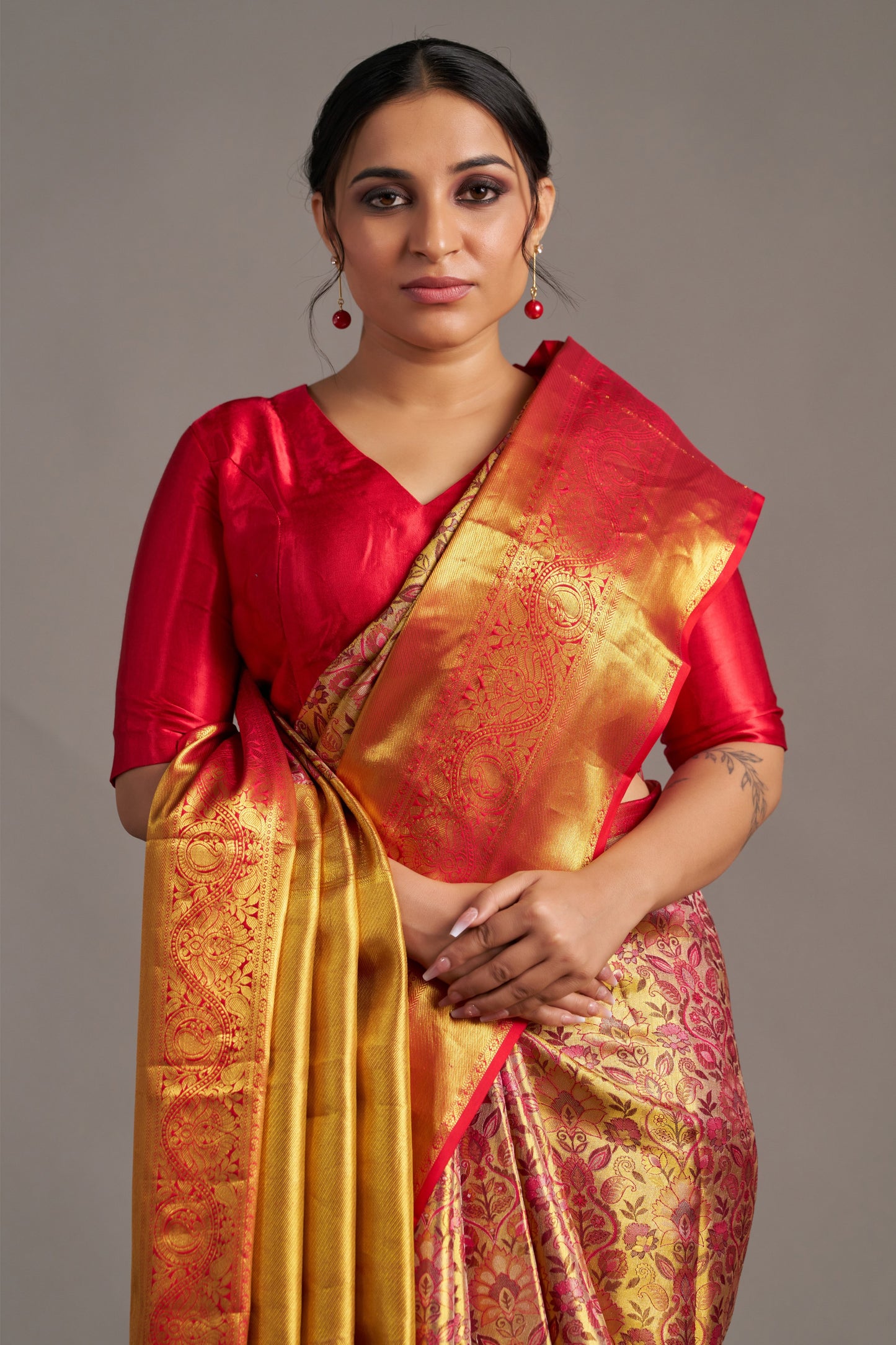 Tissue Kanjivaram - Vinay Vastralay