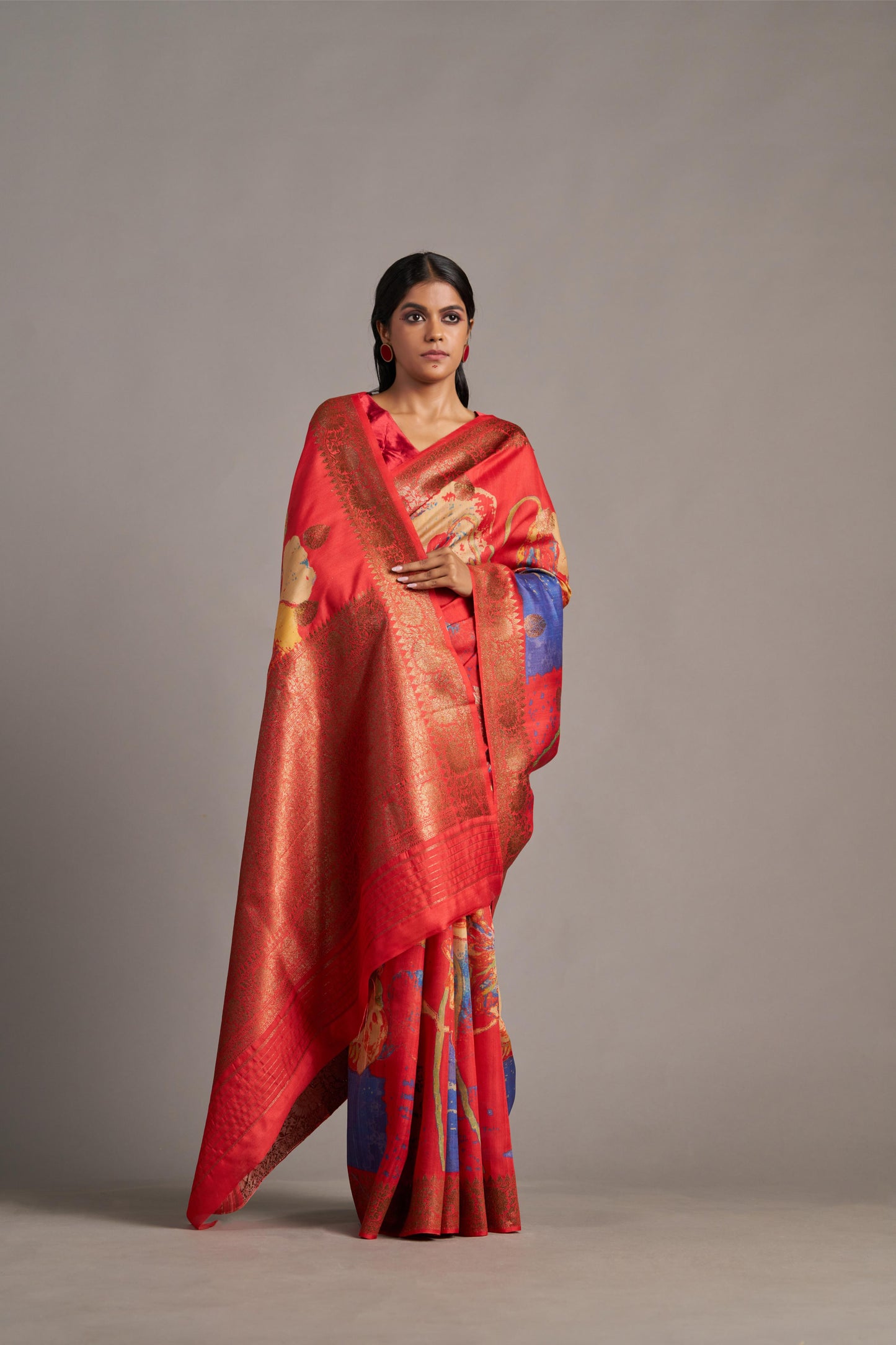 Red Tussar – Vinay Vastralay