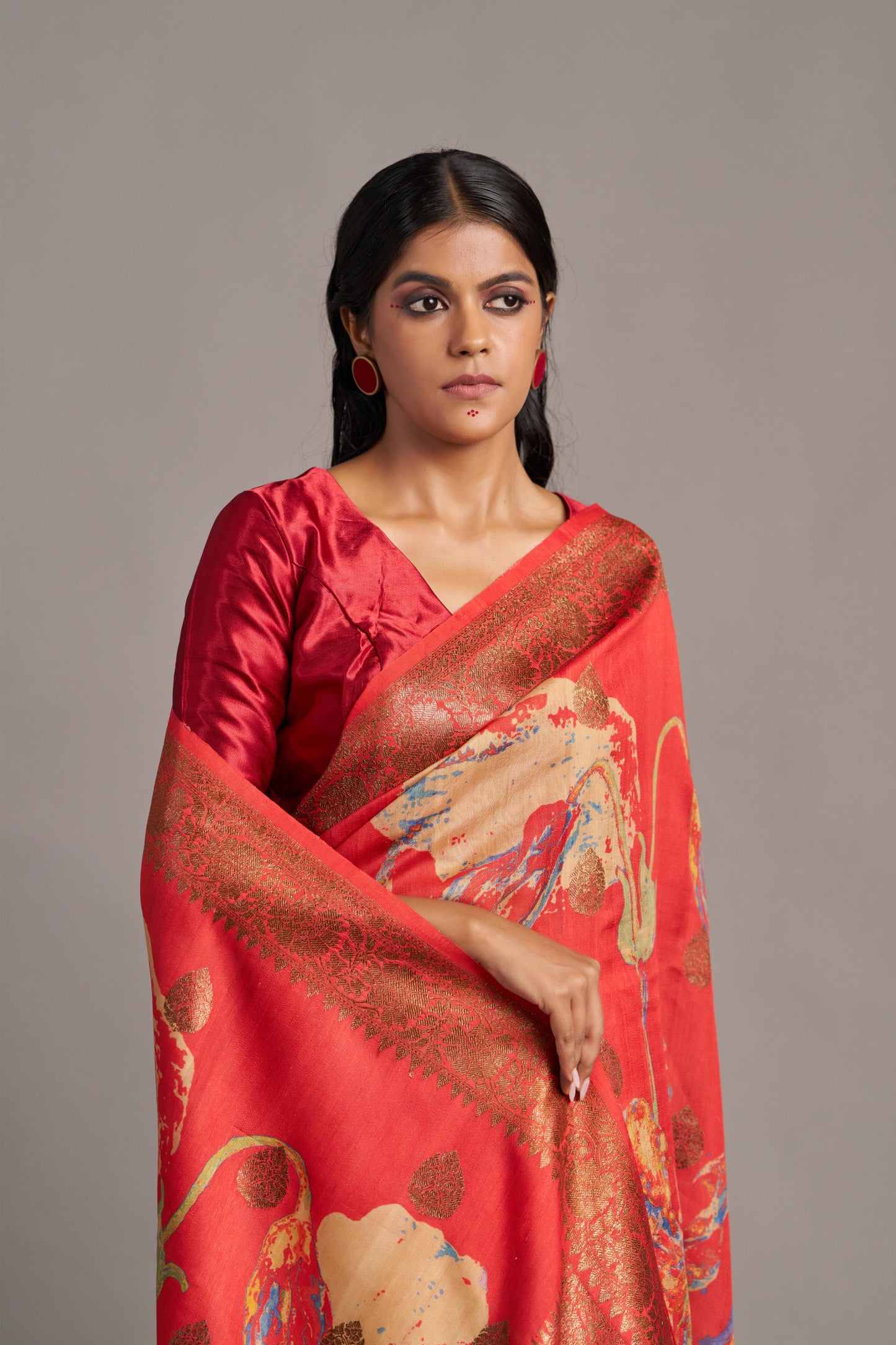 Red Tussar – Vinay Vastralay