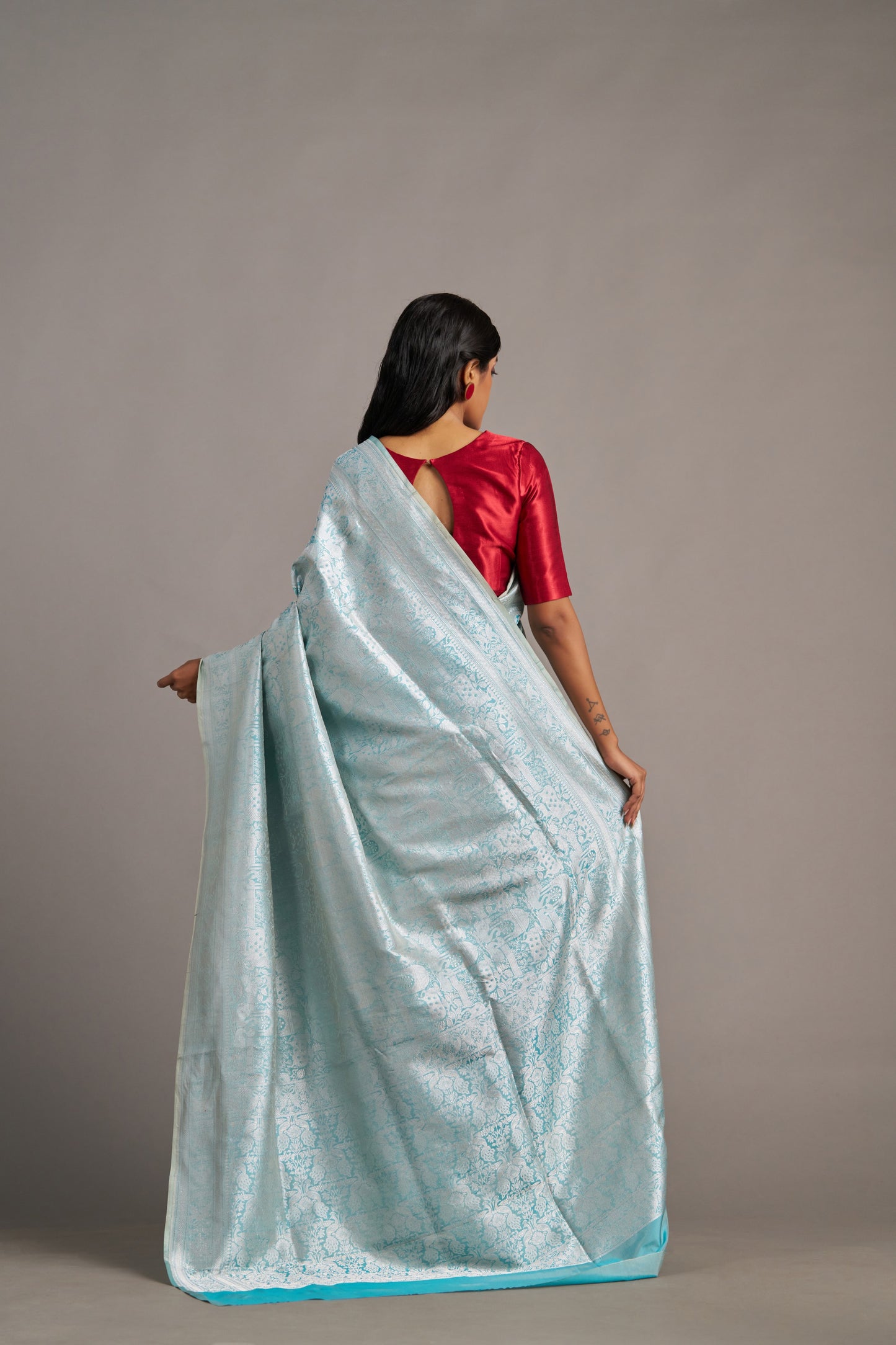 Blue Banarasi – Vinay Vastralay