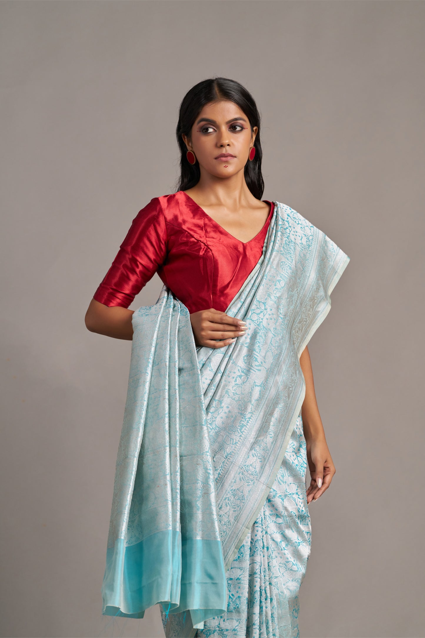 Blue Banarasi – Vinay Vastralay