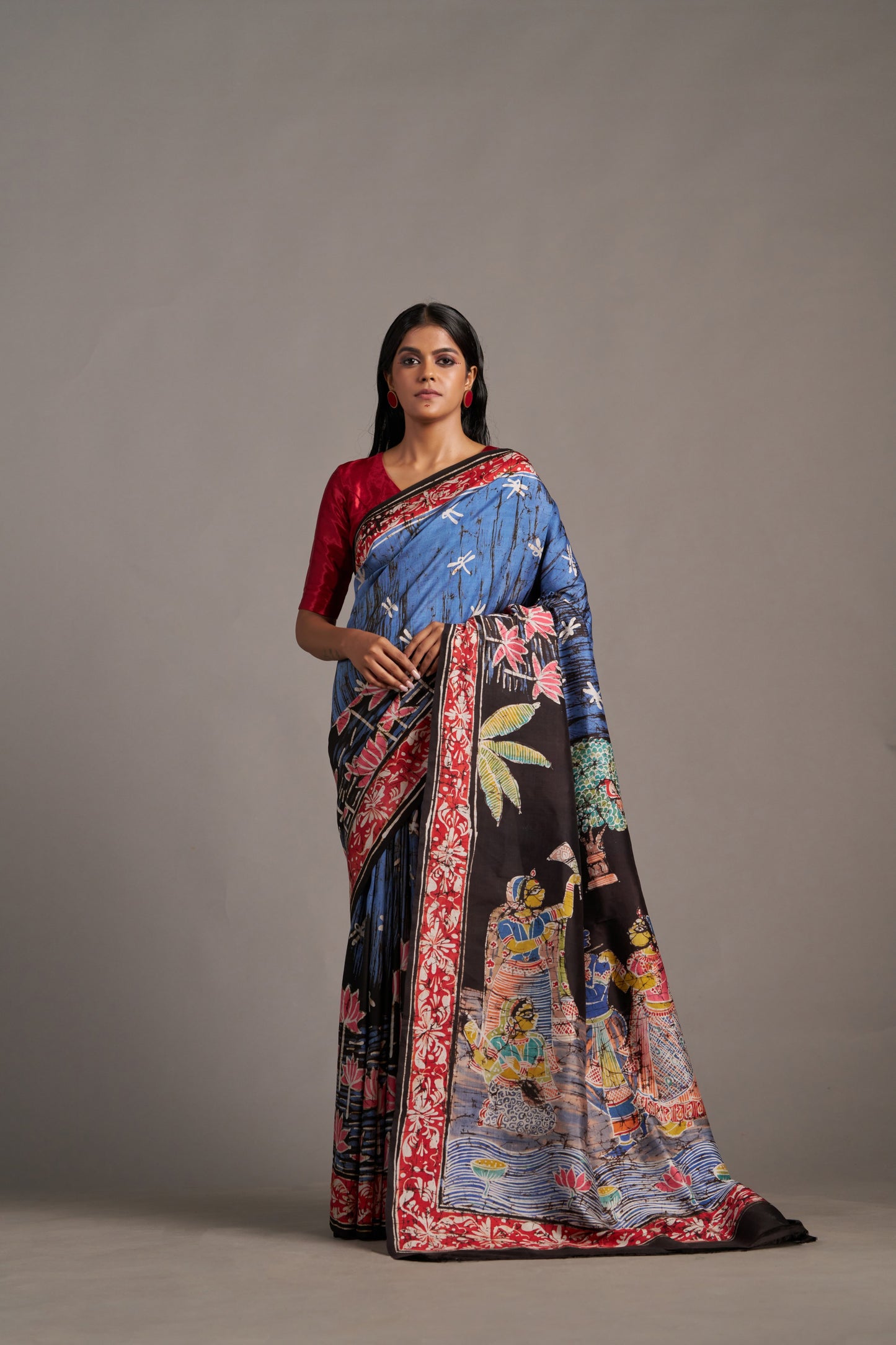 Wax Batik Silk – Vinay Vastralay