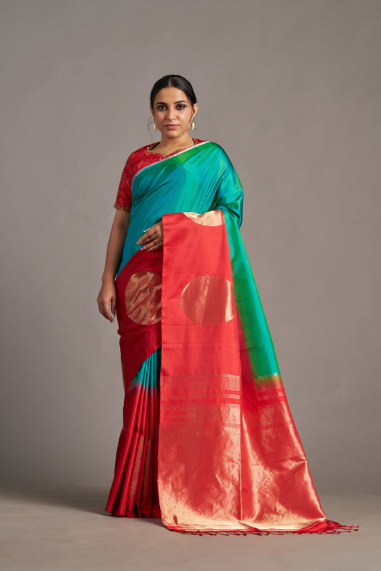 Red Soft Silk – Vinay Vastralay