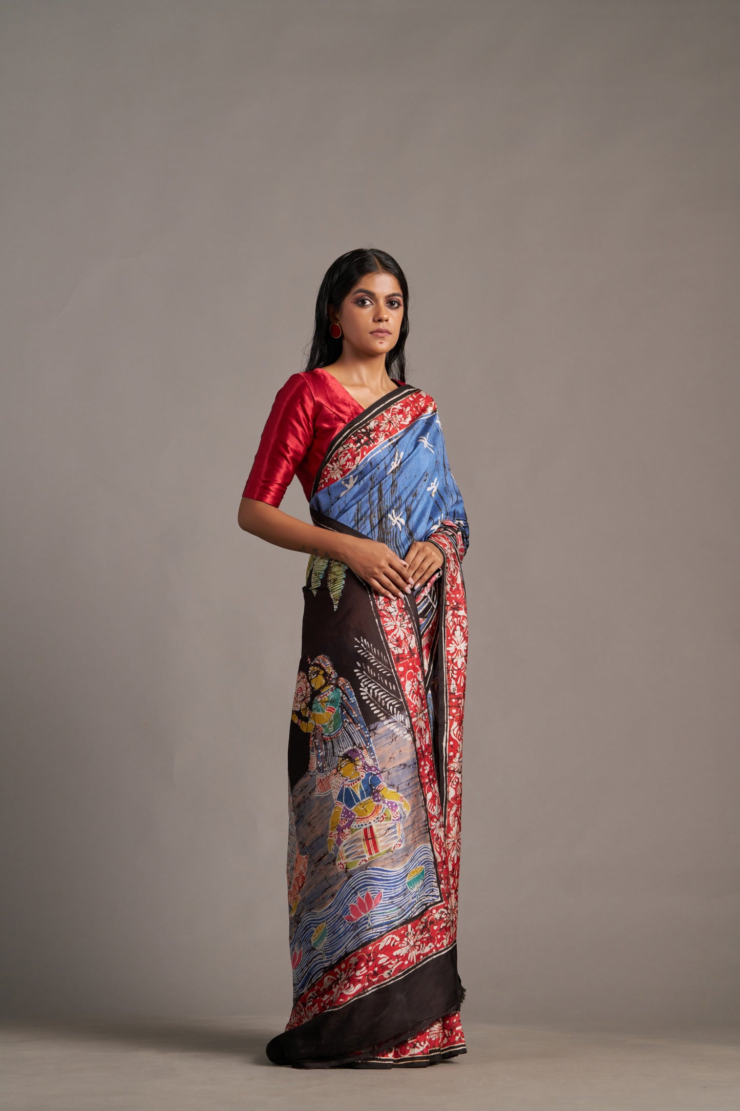 Wax Batik Silk – Vinay Vastralay