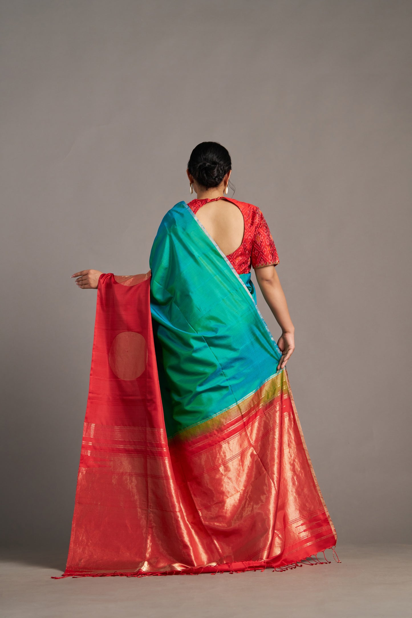 Red Soft Silk – Vinay Vastralay