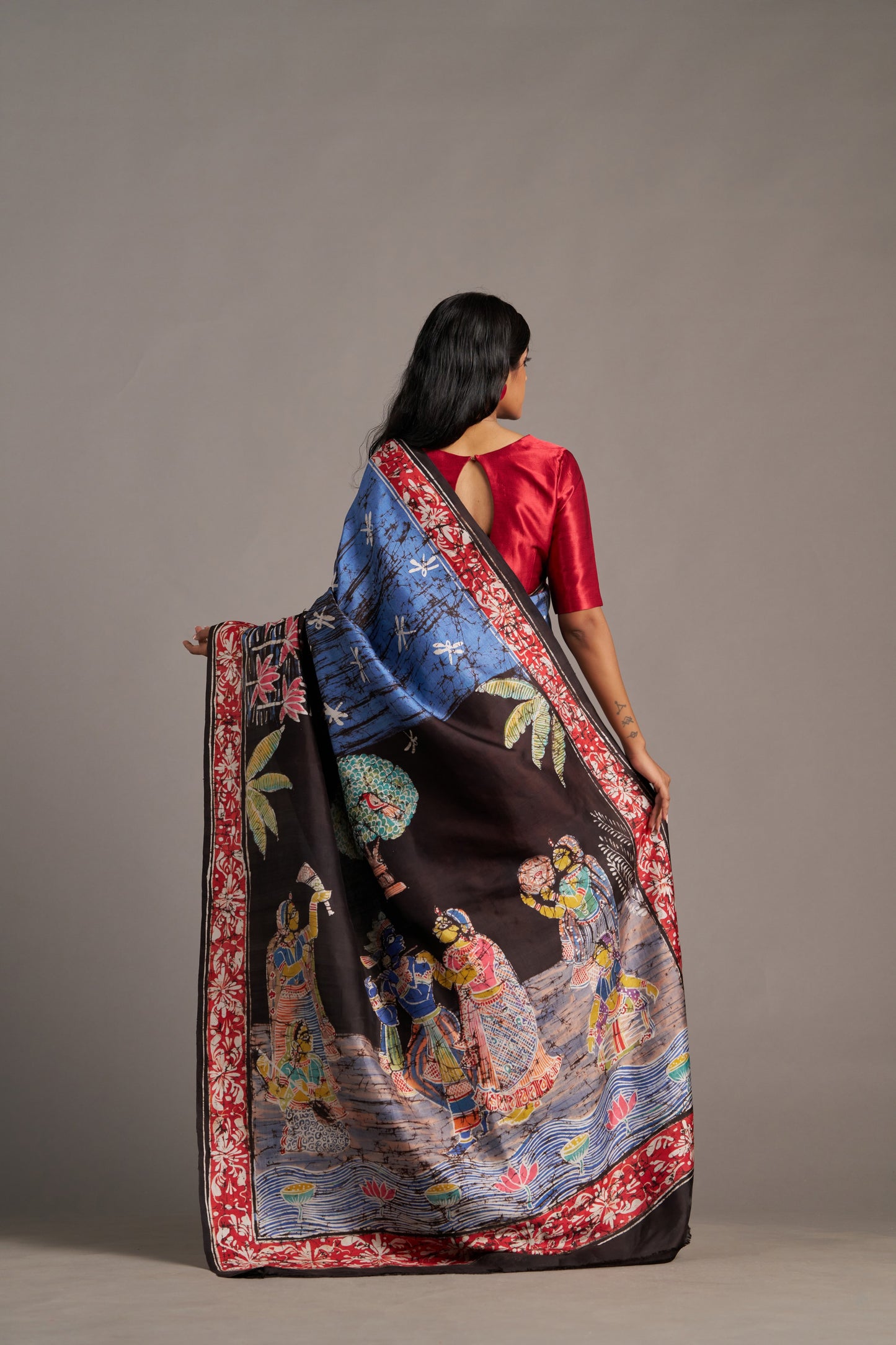 Wax Batik Silk – Vinay Vastralay