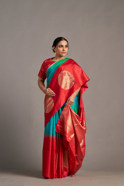 Red Soft Silk – Vinay Vastralay