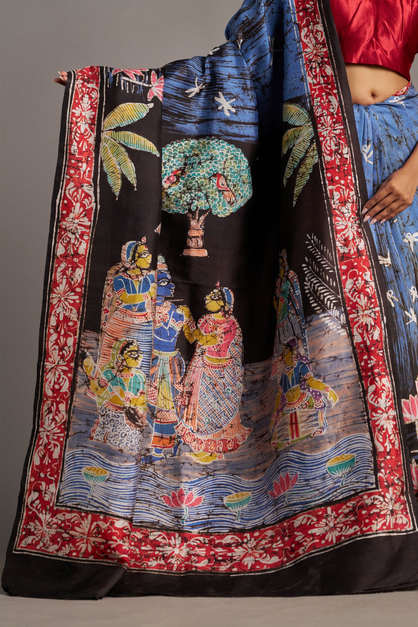 Wax Batik Silk – Vinay Vastralay