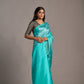 Contemporary Turquoise Kanjivaram - Vinay Vastralay
