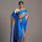 Electric Blue Soft Silk - Vinay Vastralay