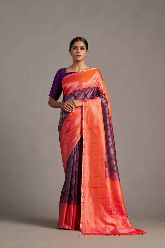 Wine Soft Silk - Vinay Vastralay