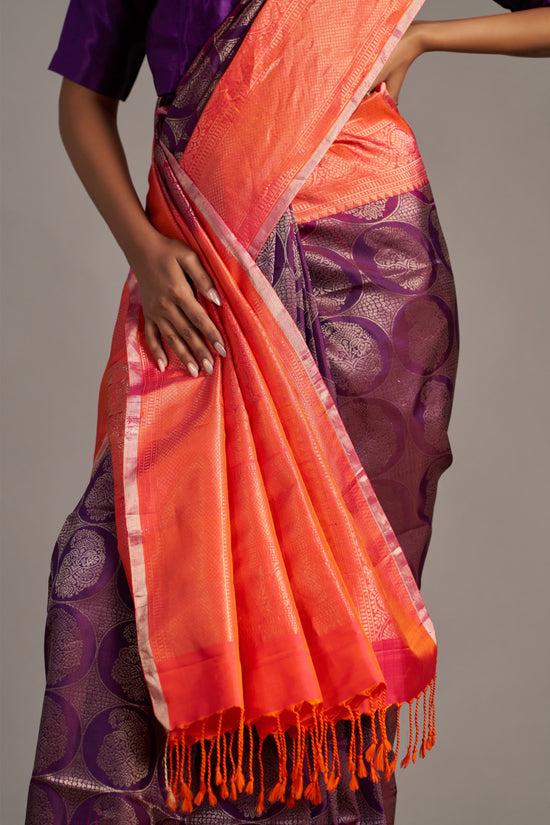 Wine Soft Silk - Vinay Vastralay