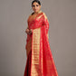 Red Kanjivaram - Vinay Vastralay
