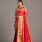 Red Kanjivaram - Vinay Vastralay