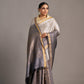 Steel Grey Tussar – Vinay Vastralay