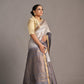 Steel Grey Tussar – Vinay Vastralay