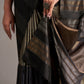Black Soft Silk – Vinay Vastralay