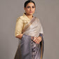 Steel Grey Tussar – Vinay Vastralay