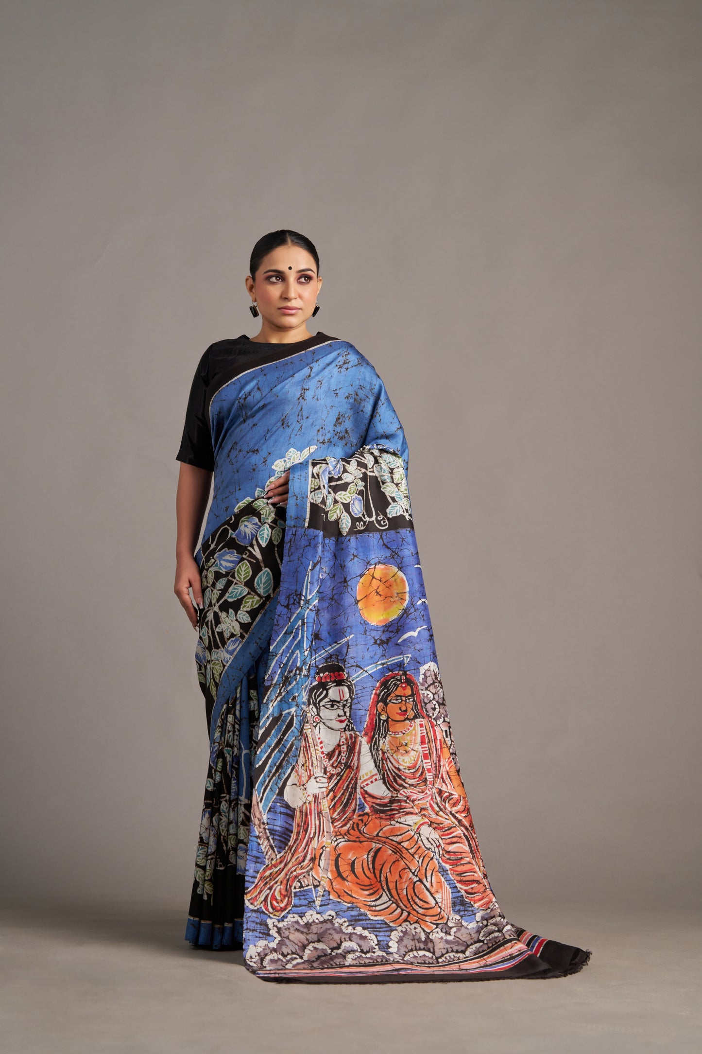 Wax Batik Silk – Vinay Vastralay