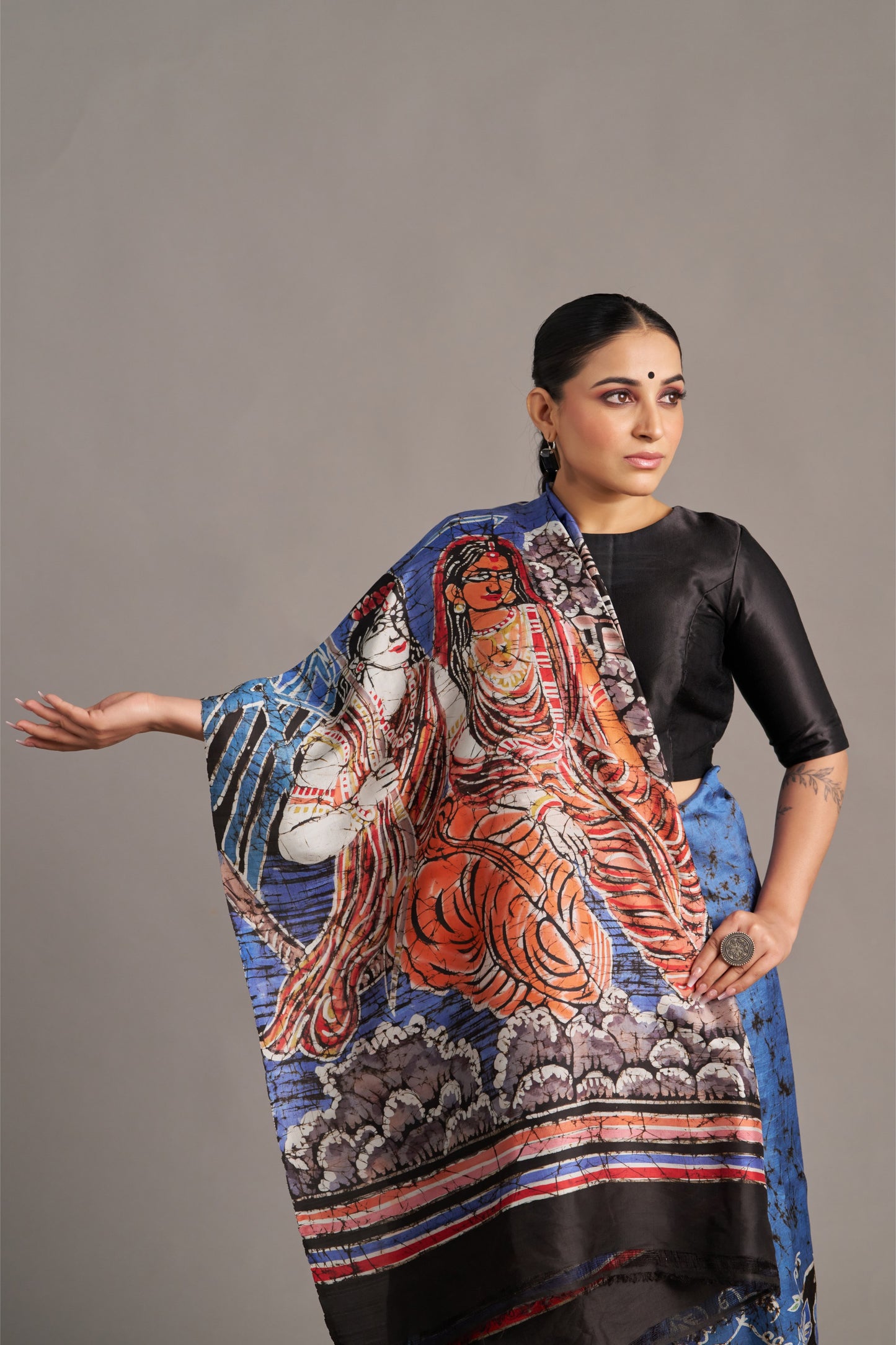 Wax Batik Silk – Vinay Vastralay
